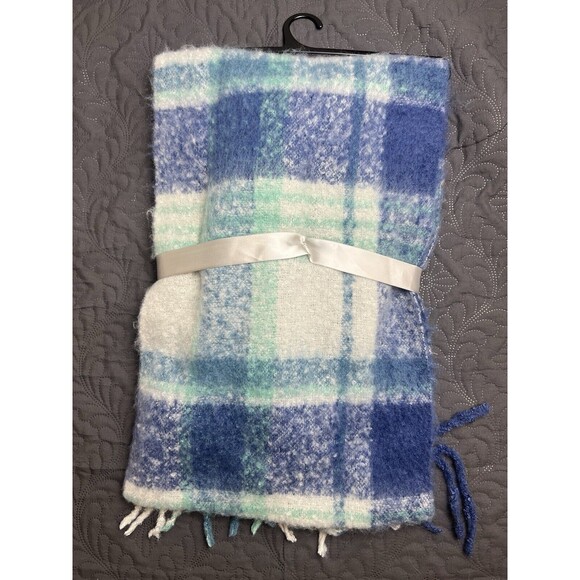 Dot Dash 3pc Cable Knit Pom Pom Hat, Gloves & Scarf Multi NWT Fall Winter Chic - Picture 4 of 7